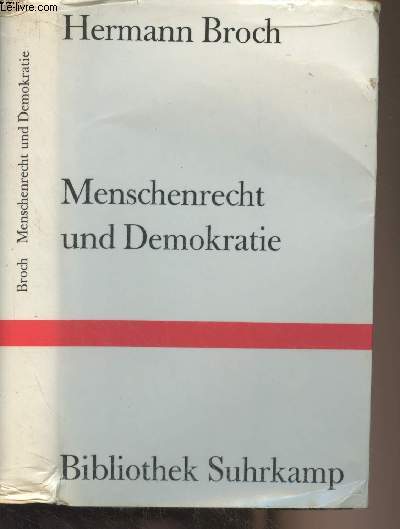 Menschenrecht und Demokratie (Politische Schriften) - Band 588 der Bibliothek Suhrkamp