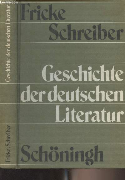 Geschichte der deutschen Literatur (Neunzehnte auflage)
