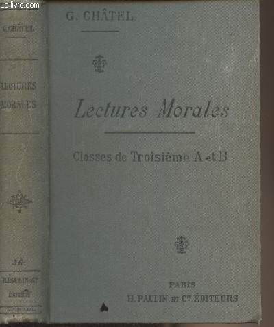 Lectures morales - Classes de troisime A et B