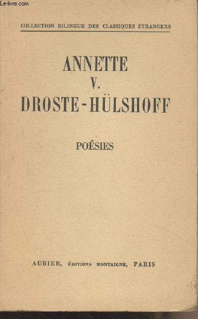 Posies - Collection Bilingue des classiques allemands