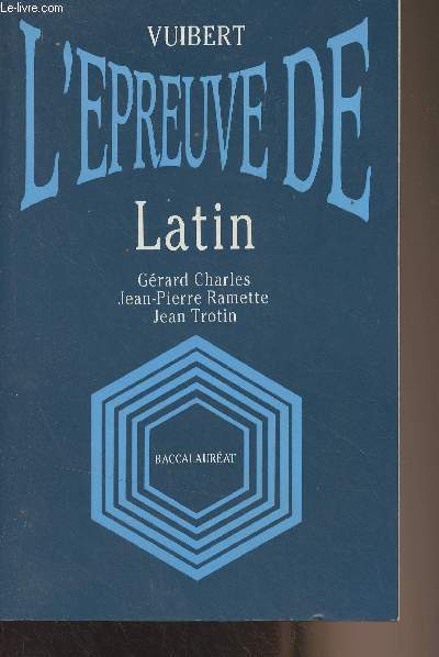 L'preuve de latin - 