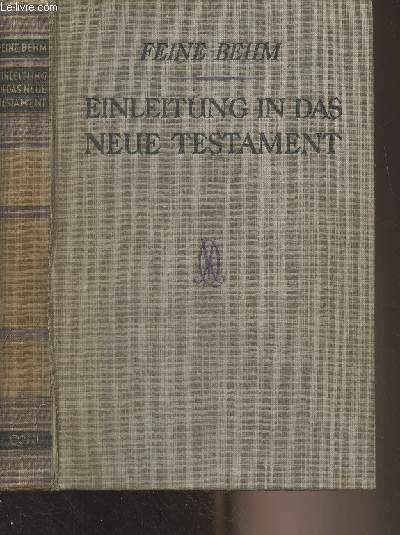 Einleitung in das neue testament