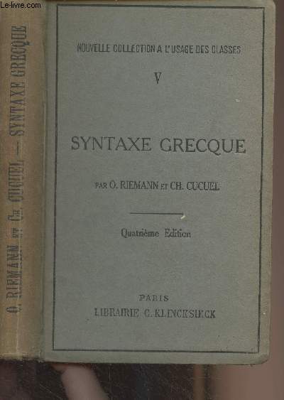 Syntaxe grecque - 