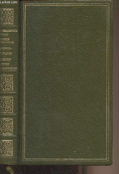 Novalis : Heinrich von Ofterdingen - Bonaventura : Nachtwachen - Joseph von Eichendorff : Drei erzhlungen - 