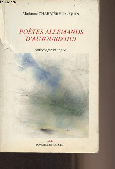 Potes allemands d'aujourd'hui (Anthologie bilingue)