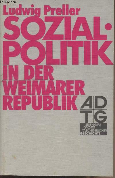 Sozialpolitik in der Weimarer Republik