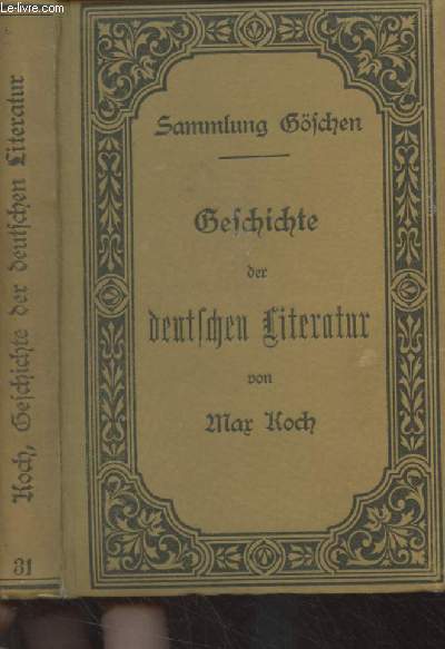 Geschichte der deutschen Literatur - 