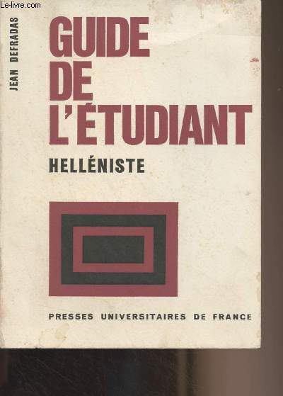 Guide de l'tudiant hellniste
