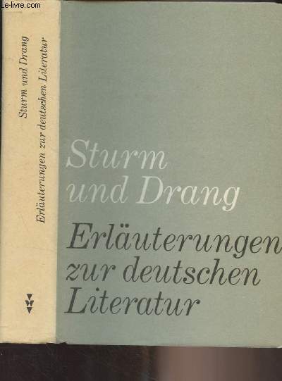 Sturm und Drang - Erluterungen zur deutschen Literatur (6. auflage)