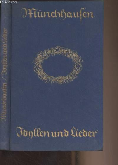 Joyllen und Lieder des Freiherrn Brries von Mnchhausen