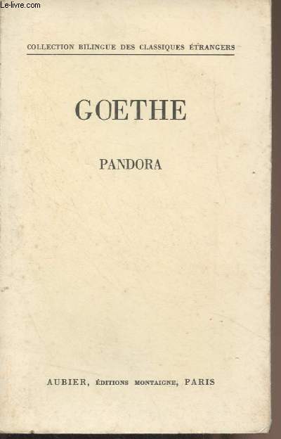 Pandora - Collection Bilingue des classiques trangers