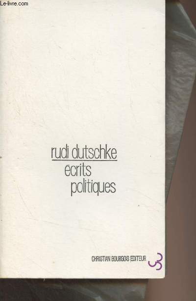 Ecrits politiques (1967-1968)