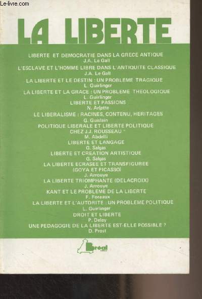 La libert - Programme 1983-1984 - 