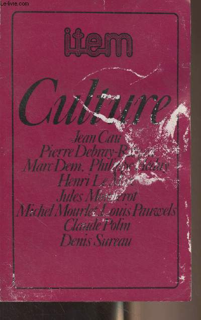 ITEM, revue d'opinion libre - Juin 1979 - Culture : Item Samizdat ? - Jean Cau : 