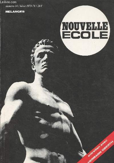 Nouvelle cole - N24 Hiver 1973-74 - La religion grecque et le mysticisme - Les 