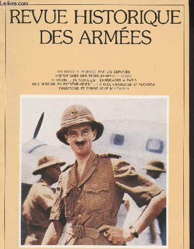 Revue historique de l'Arme - N4 1982 - Dossier 