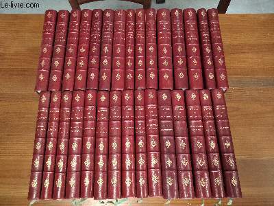 Oeuvres de Walter Scott en 30 volumes : Histoire d'Ecosse, en 3 tomes - Waverley - Charles le Tmraire - Guy Mannering - Kenilworth - Chroniques de la Canongate - Quentin Durward - Le nain noir - Peveril du Pic - Woodstock - La prison d'Edimbourg..