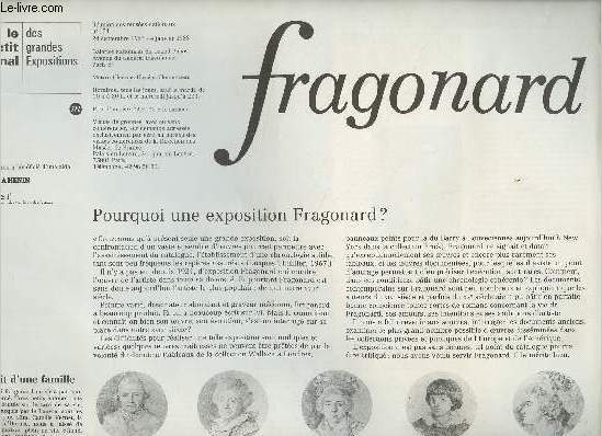 Le petit journal des grandes expositions n174 - Fragonard