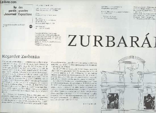 Le petit journal des grandes expositions n177 - Zurbaran
