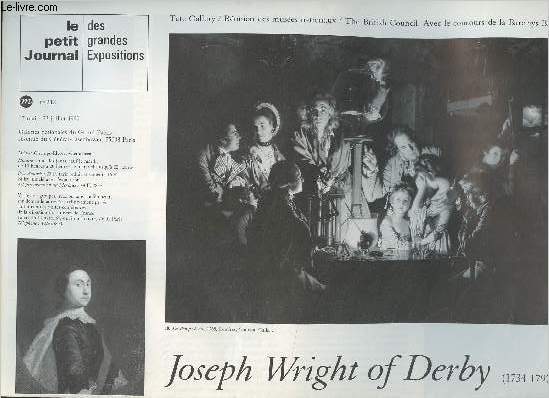 Le petit journal des grandes expositions n212 - Joseph Wright of Derby (1734-1797)
