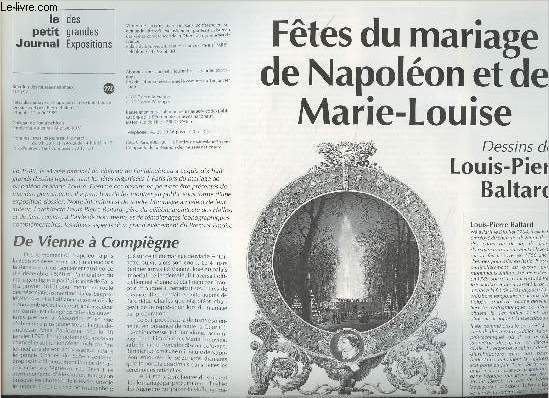 Le petit journal des grandes expositions n197 - Ftes du mariage de Napolon et de Marie-Louise