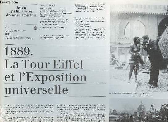 Le petit journal des grandes expositions n196 - 1889. La Tour Eiffel et l'Exposition universelle