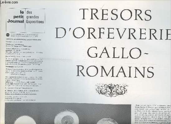 Le petit journal des grandes expositions n192 - Trsors d'Orfvrerie gallo-romains