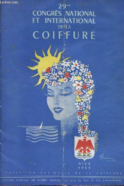 29me Congrs national et international de la coiffure - Nice 1953