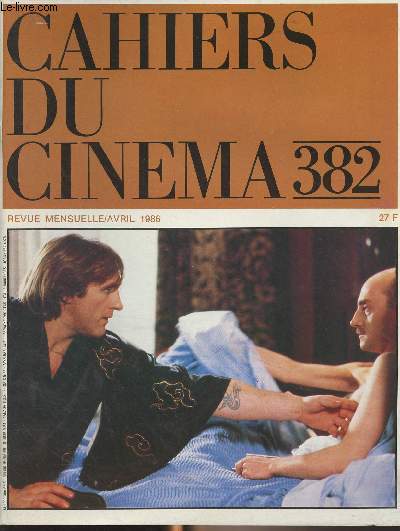 Cahiers du cinma n382 - Avril 1986 - 