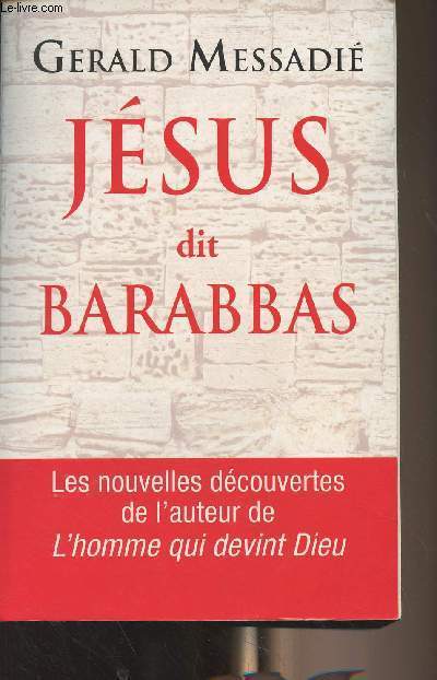 Jsus dit Barabbas
