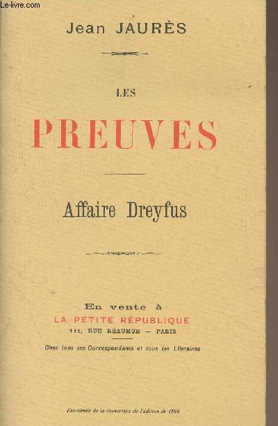 Les preuves - Affaire Dreyfus