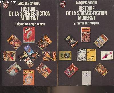 Histoire de la Science-Fiction moderne - En 2 tomes - 1. Domaine anglo-saxon - 2. Domaine franais