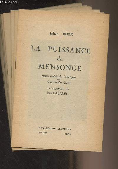 La puissance du mensonge