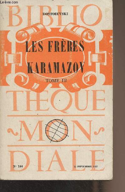 Les frres Karamazov - Tome III - 