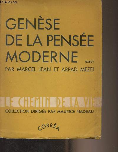 Gense de la pense moderne (essai) - 