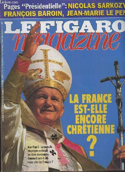 Le Figaro Magazine - n15744 du samedi 1 avril 1995 - cahier n3 - La campagne prsidentielle : deux porte-paole rpondent au 