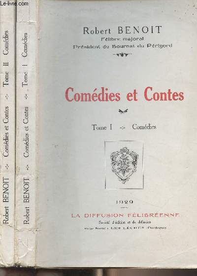 Comdies et contes - 2 tomes - Comdies
