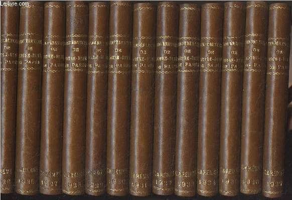 Confrences de Notre-Dame de Paris - 13 volumes - Annes 1925  1937 - Le message de Jsus-Christ, L'inquitude humaine
