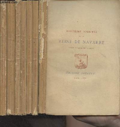 Les sept journes de la Reine de Navarre, suivies de la Huitime (Edition de Claude Gruget, 1559) - Deuxime, troisime, quatrime, cinquime, sixime, septime et huitime journes (Premire journe manquante)