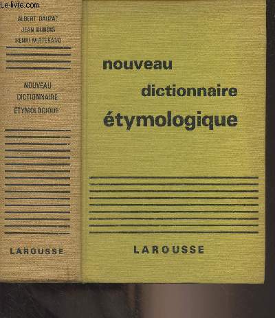 Nouveau dictionnaire tymologique et historique