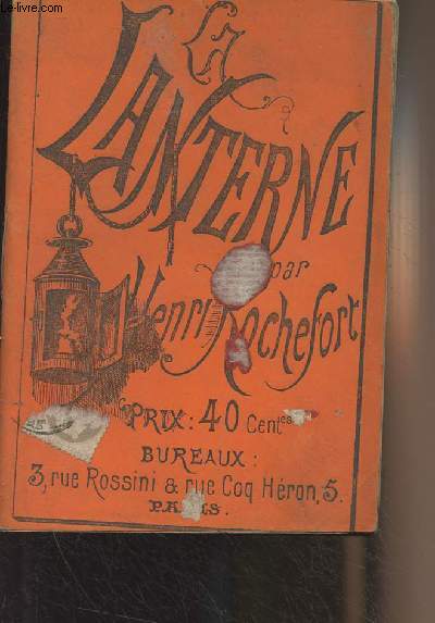 La Lanterne - N8 samedi 18 juillet 1868