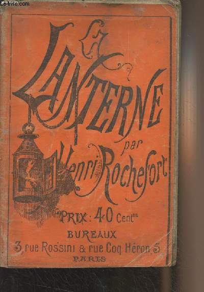 La Lanterne - N6 samedi 4 juillet 1868
