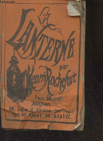 La Lanterne - N24, 2e srie samedi 12 dcembre 1874