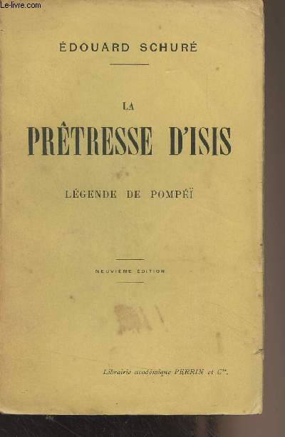 La prtresse d'Isis, lgende de Pomp