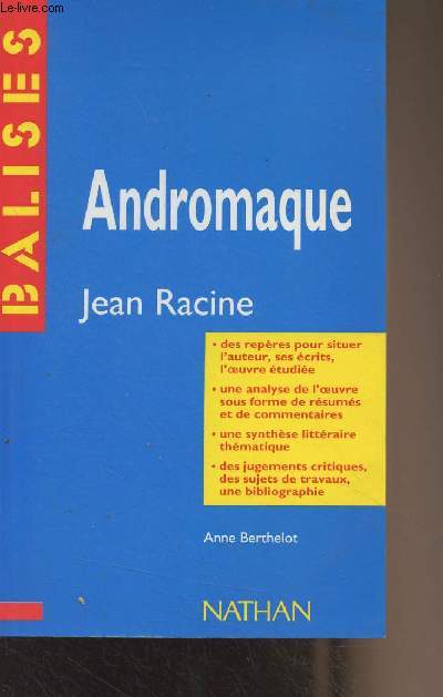Andromaque, Jean Racine - 