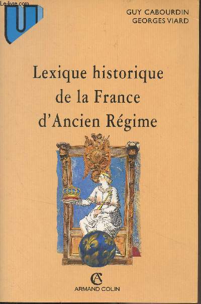 Lexique historique de la France d'Ancien Rgime - Collection 