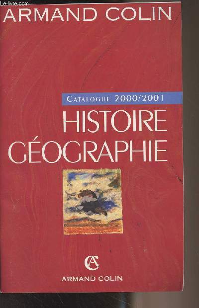 Histoire gographie - Catalogue 2000/2001
