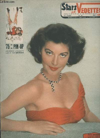 Stars et Vedettes n44 - Le courrier du corps - Dominique Grard, la pin-up cordon bleu - Pay d'Avance, une nouvelle policire indite de Jean Bruce - Le miroir de Venise - Conte blanc - Un chapeau de paille d'Italie - Les amazones d'Acapulco - Illusionn