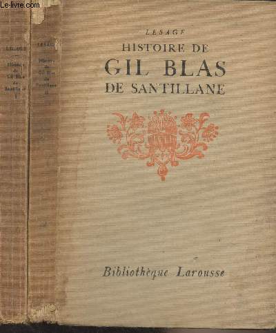 Histoire de Gil Blas de Santillane - En 2 tomes