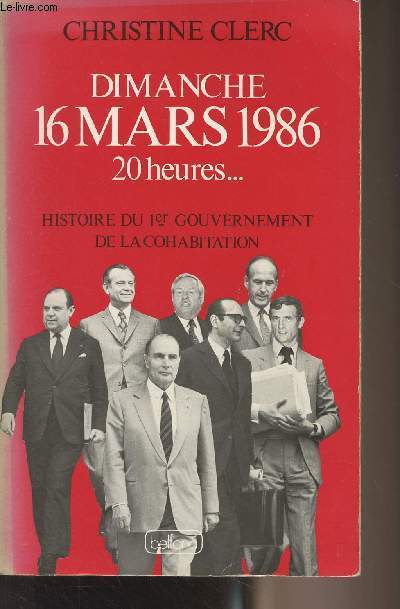 Dimanche 16 mars 1986 20 heures...